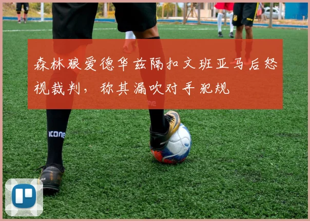 森林狼爱德华兹隔扣文班亚马后怒视裁判，称其漏吹对手犯规